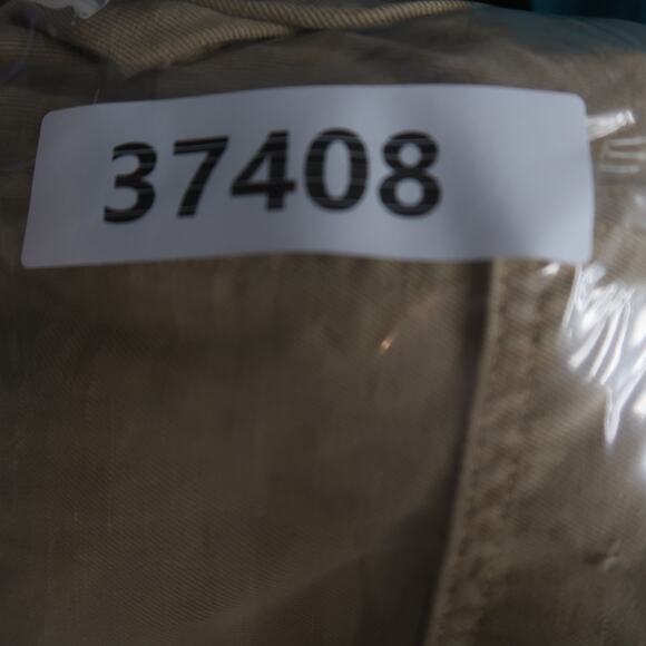 Nili Lotan Womens Luna Pants Size 10 Beige Drop Crotch Linen Blend Trousers - Picture 13 of 13